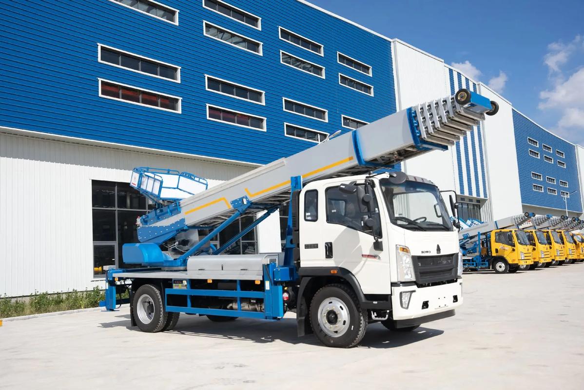 宣城出租云梯车高空作业车 建筑垃圾搬运