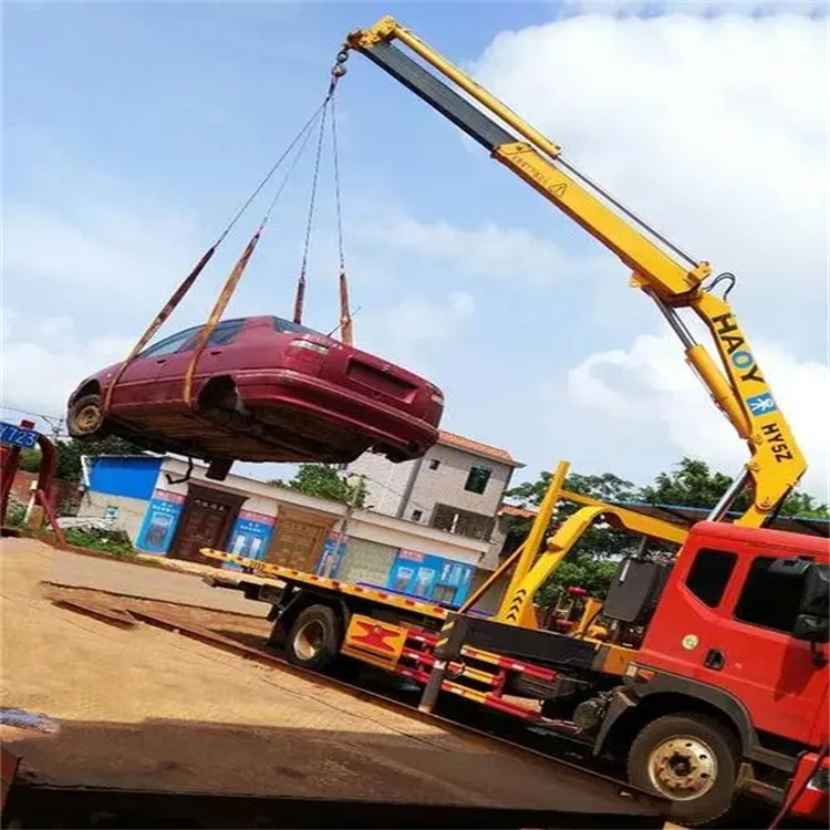 宣城吊车吊汽车的正确方法